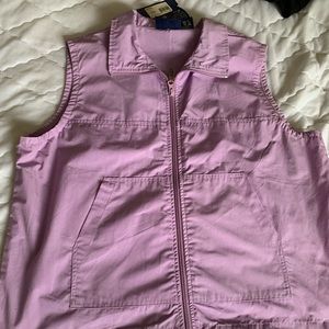 New women’s Cherokee purple vest size medium